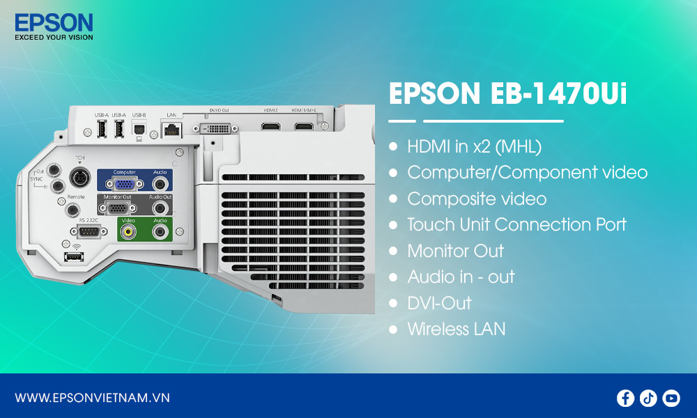 Epson EB-1470Ui - Epson Việt Nam